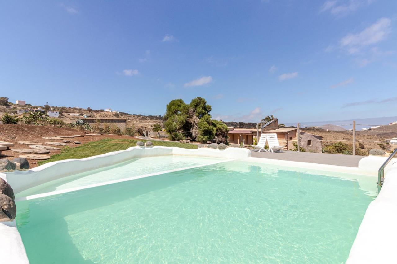 Flatguest Charming House + Pool + Terrace + Views Villa Santa Maria de Guia de Gran Canaria Exterior foto