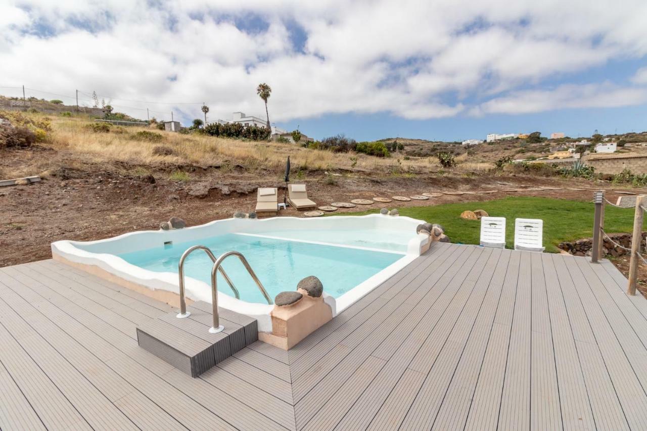 Flatguest Charming House + Pool + Terrace + Views Villa Santa Maria de Guia de Gran Canaria Exterior foto